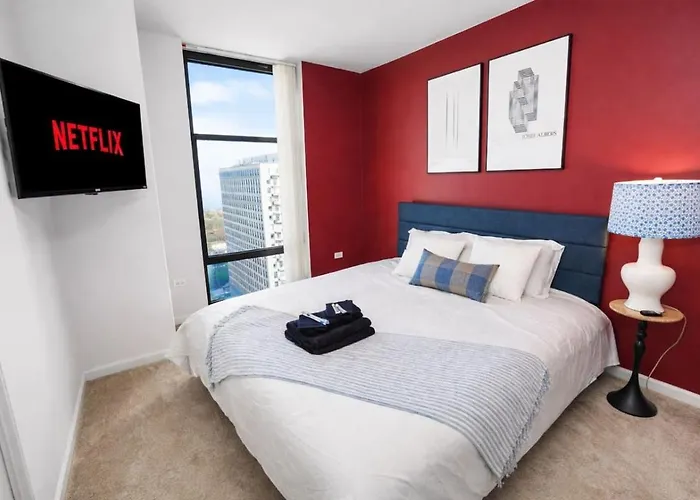 Apartamento South Loop 2br Skyline - 5 Min To Museum Campus *