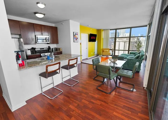 Apartamento South Loop 2br Skyline - 5 Min To Museum Campus Chicago