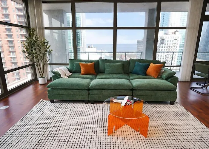 Apartamento South Loop 2br Skyline - 5 Min To Museum Campus *